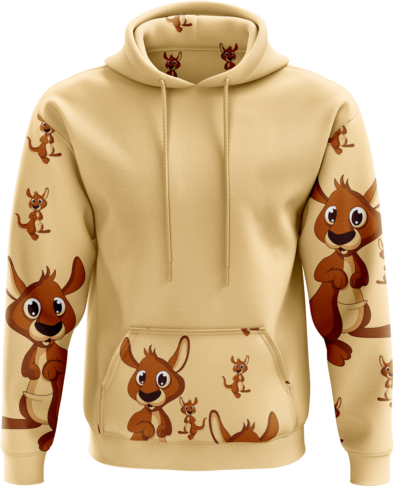 Kanga Back Hoodies - fungear.com.au