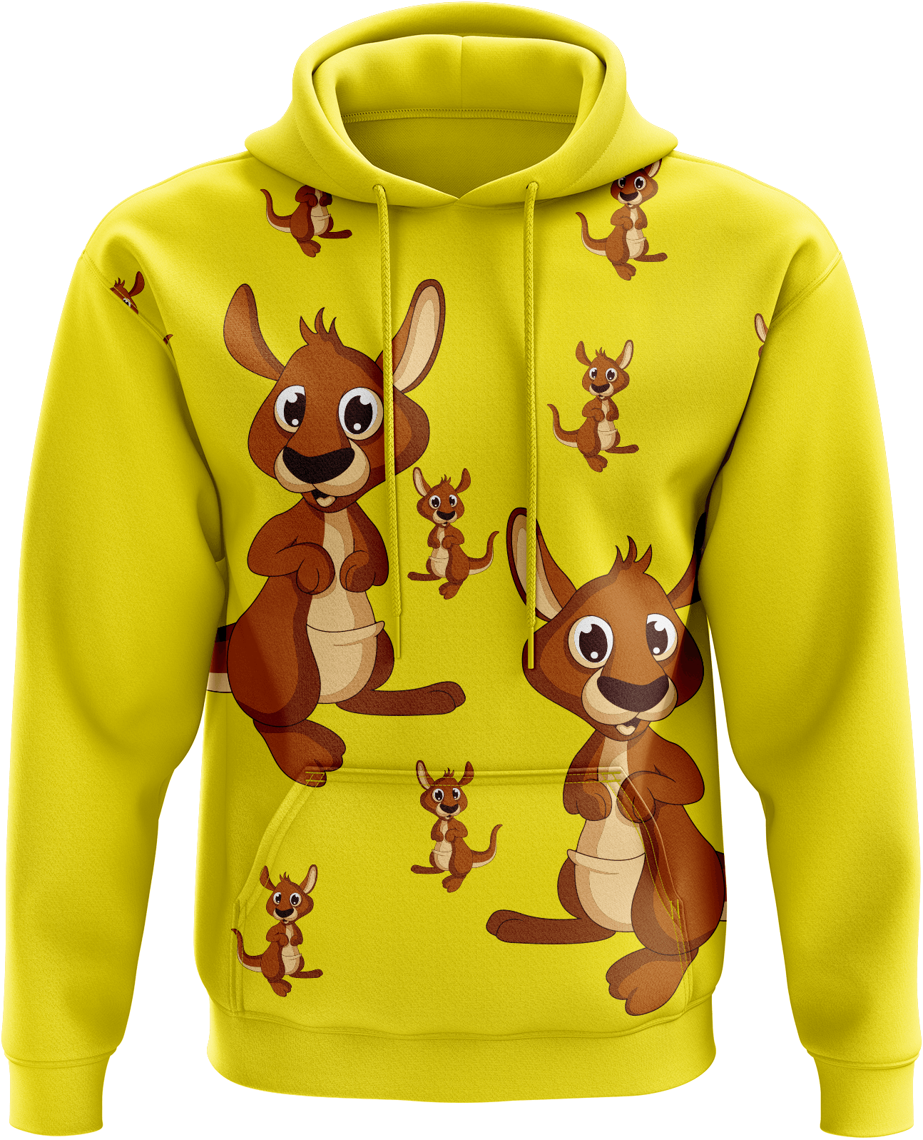 Kanga Back Hoodies - fungear.com.au