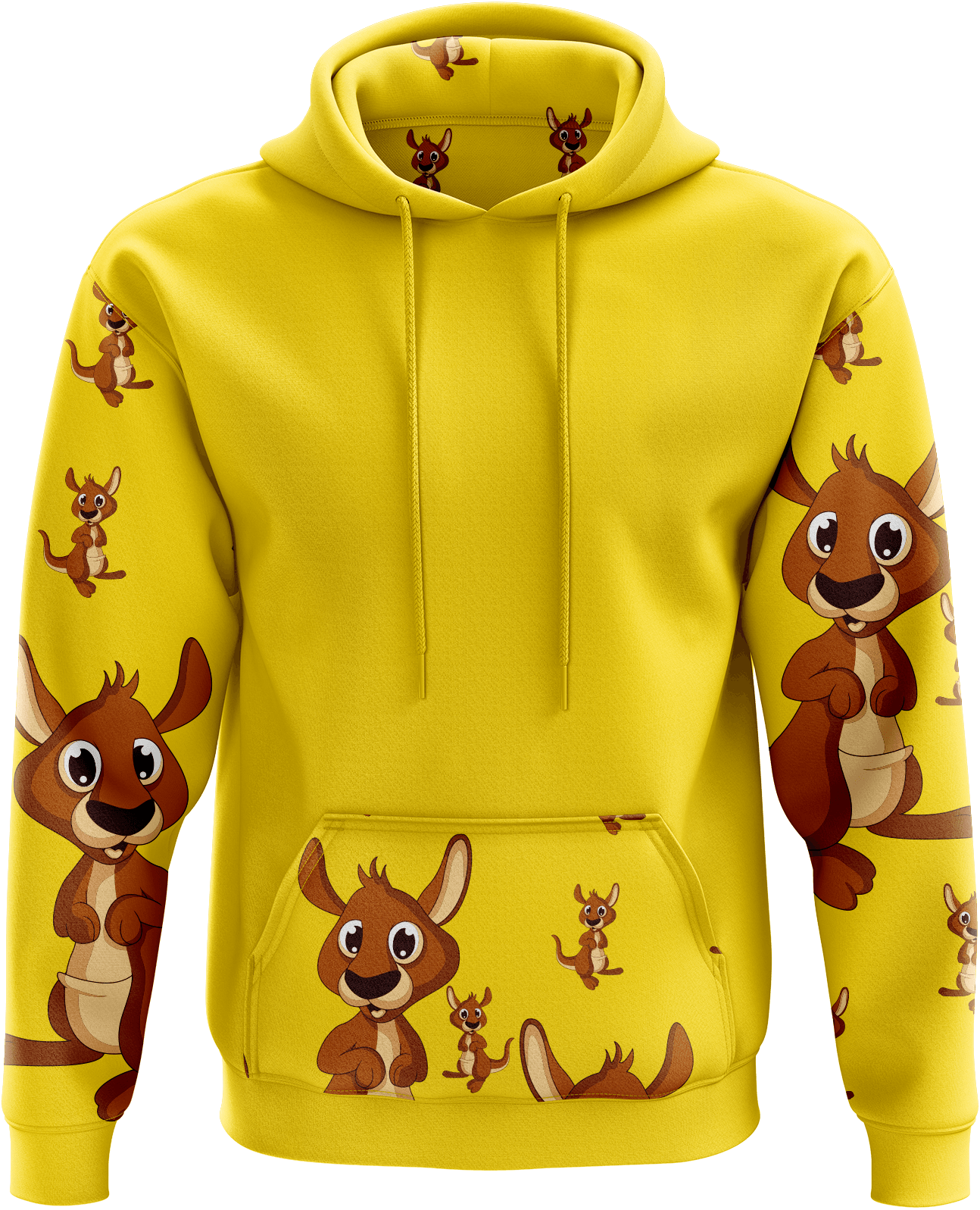 Kanga Back Hoodies - fungear.com.au