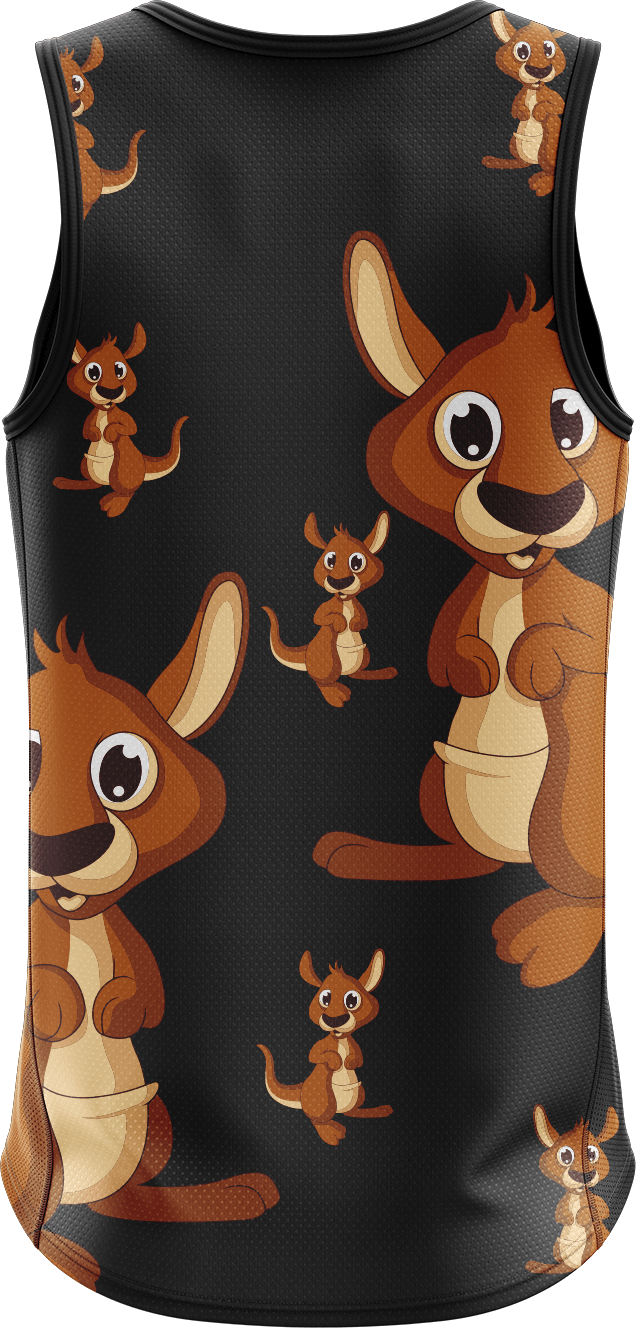 Kanga Singlets - fungear.com.au