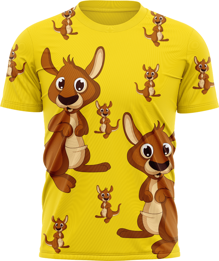 Kanga T shirts - fungear.com.au