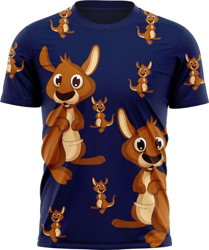 Kanga T shirts - fungear.com.au
