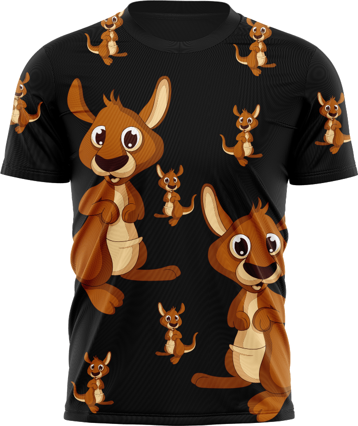 Kanga T shirts - fungear.com.au