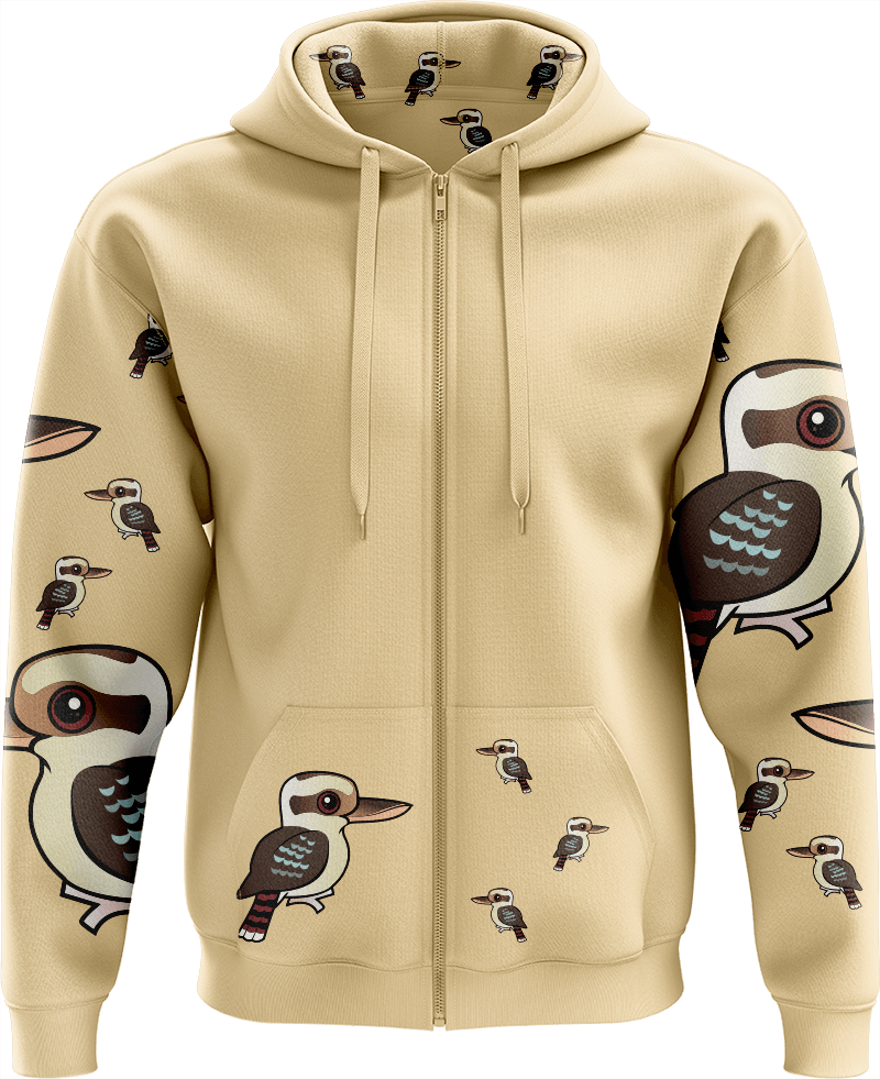 Kooky Kooka Full Zip Hoodies Jacket - fungear.com.au