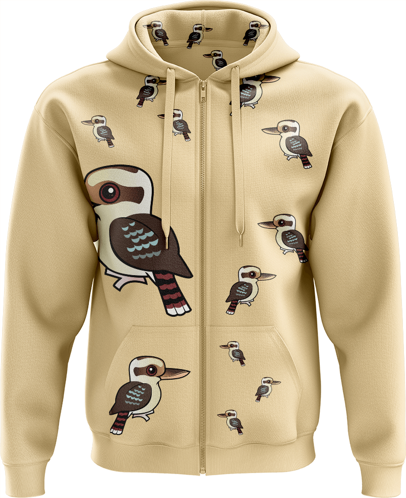 Kooky Kooka Full Zip Hoodies Jacket - fungear.com.au
