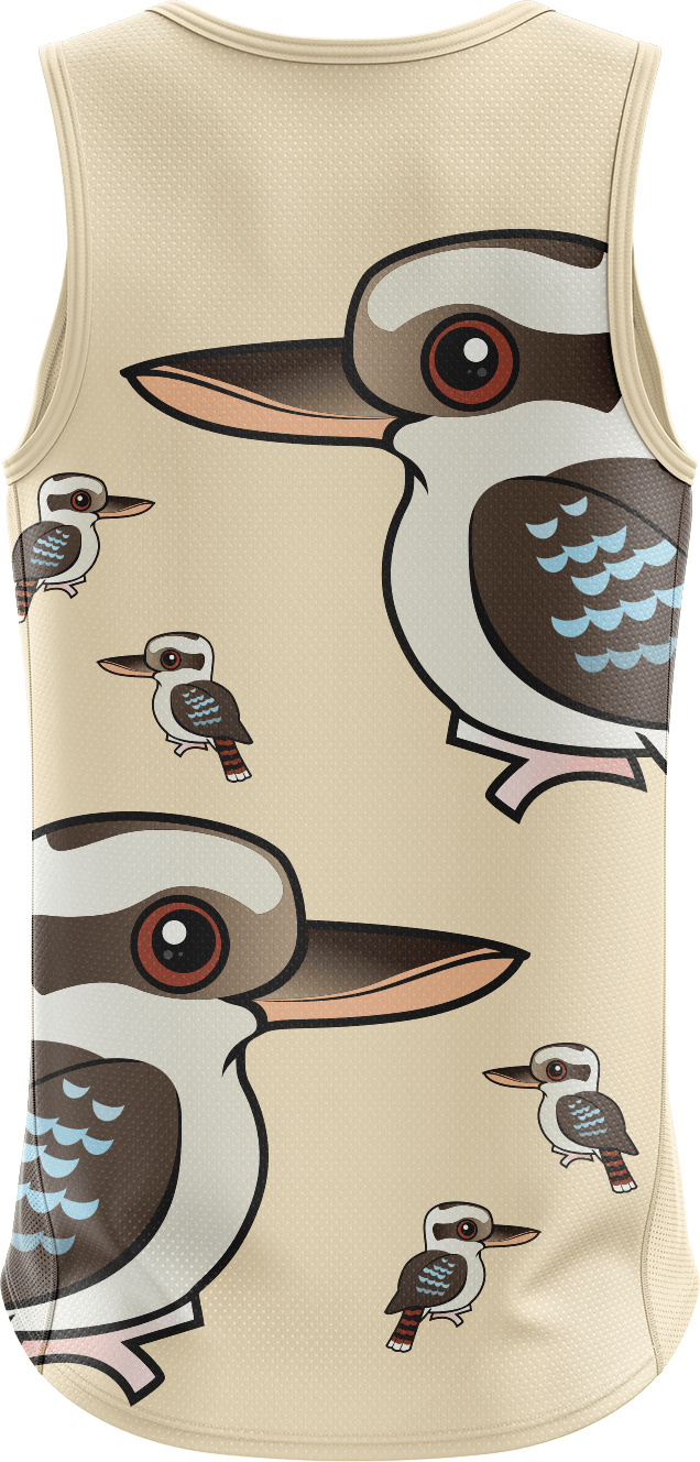 Kooky Kooka Singlets - fungear.com.au
