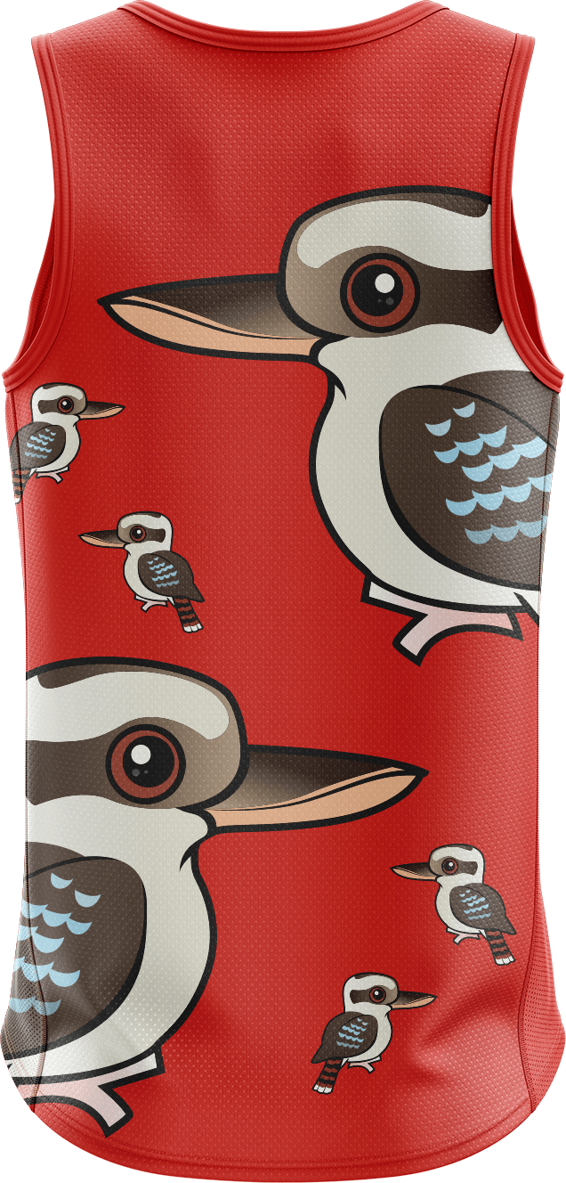 Kooky Kooka Singlets - fungear.com.au