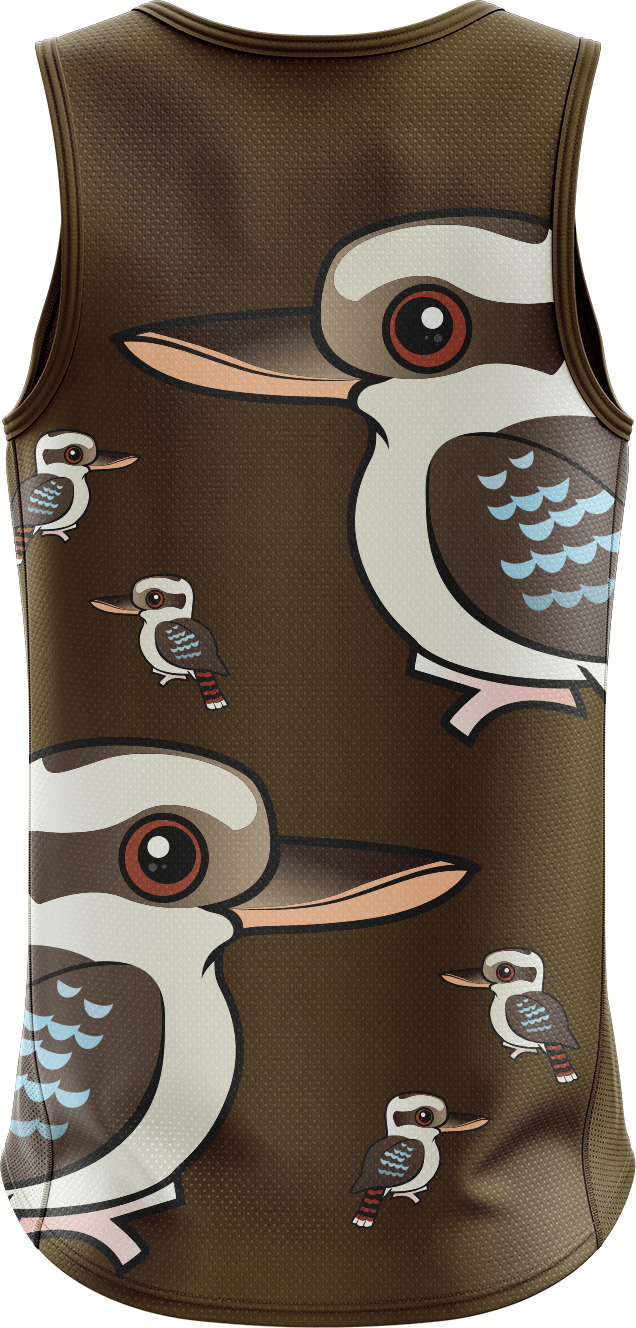 Kooky Kooka Singlets - fungear.com.au