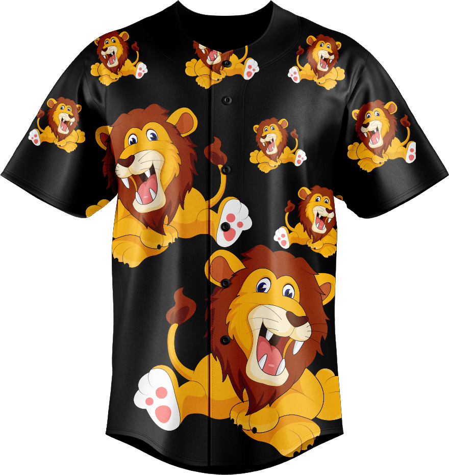Leo Lion Baseball Jerseys