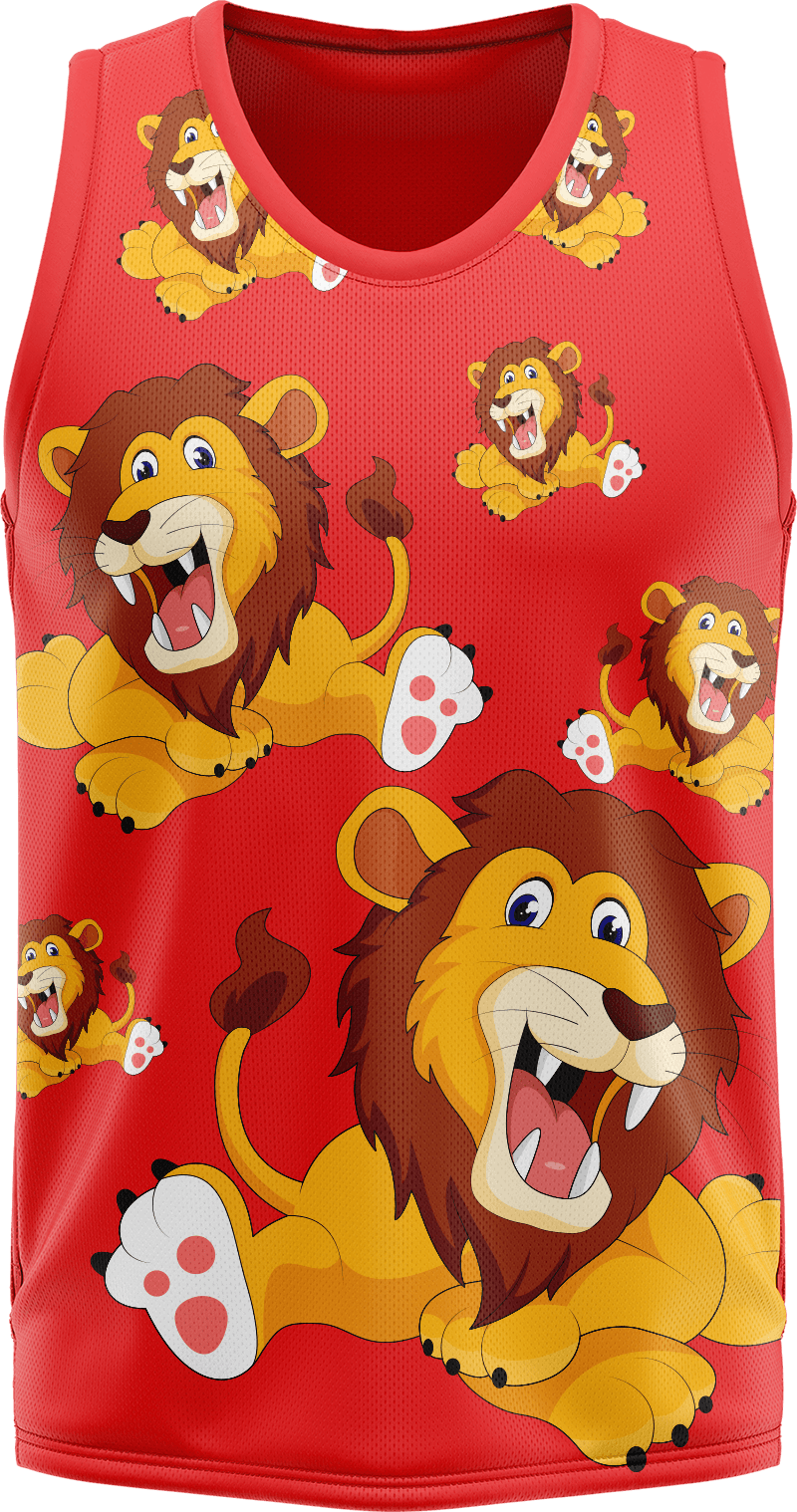 Leo Lion Basketball Jersey - fungear.com.au
