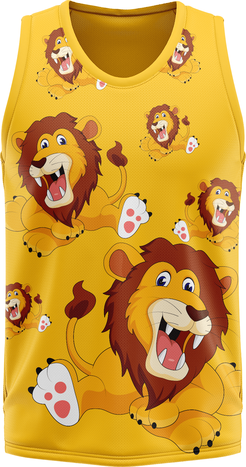 Leo Lion Basketball Jersey - fungear.com.au