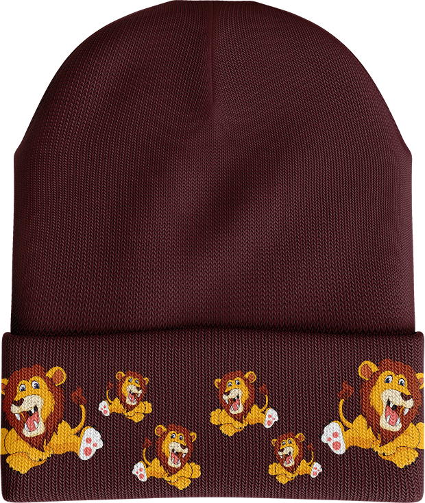 Leo Lion Beanie - fungear.com.au