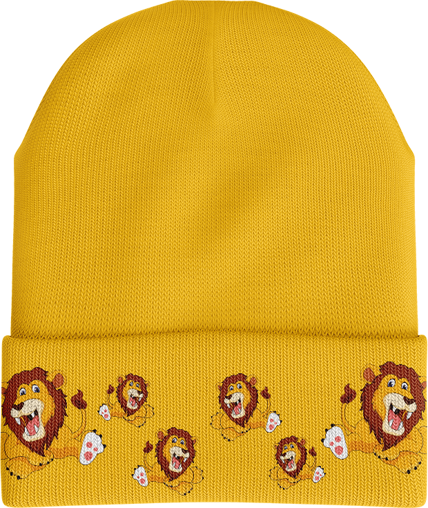 Leo Lion Beanie - fungear.com.au