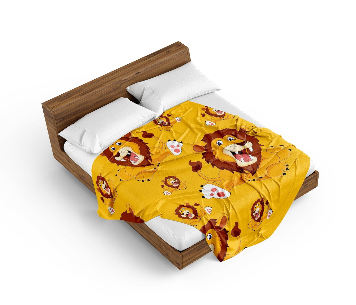 Leo Lion Doona + Pillow - fungear.com.au