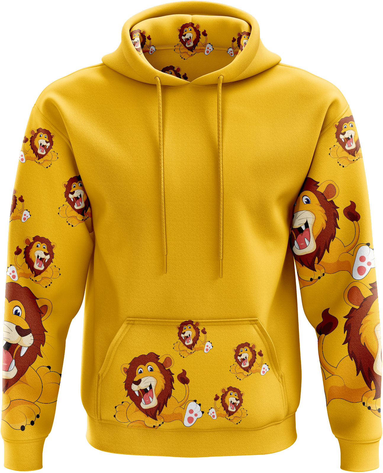 Leo Lion Hoodies - fungear.com.au