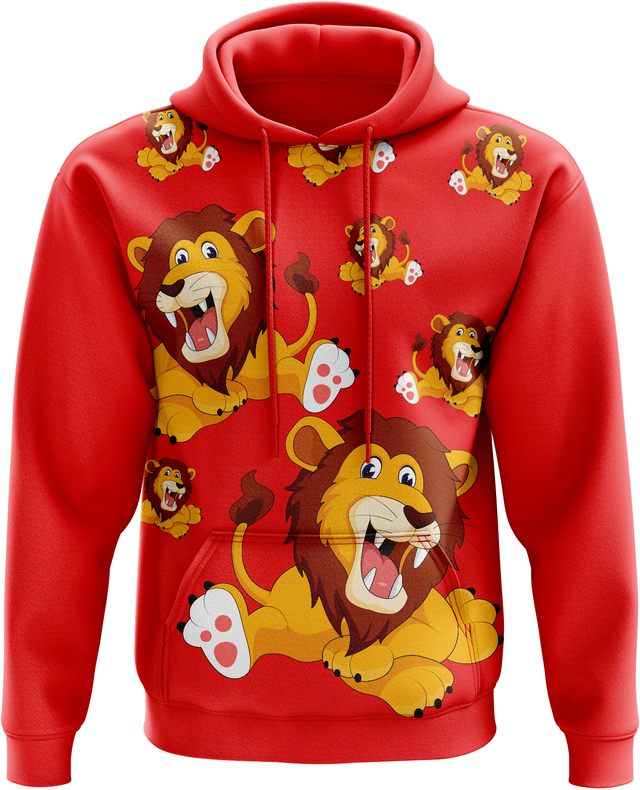 Leo Lion Hoodies - fungear.com.au