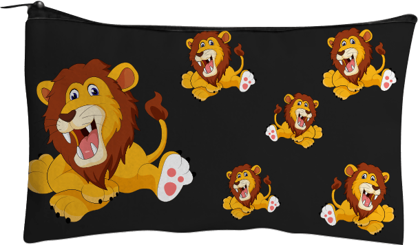 Leo Lion Jumbo Pencil Case - fungear.com.au