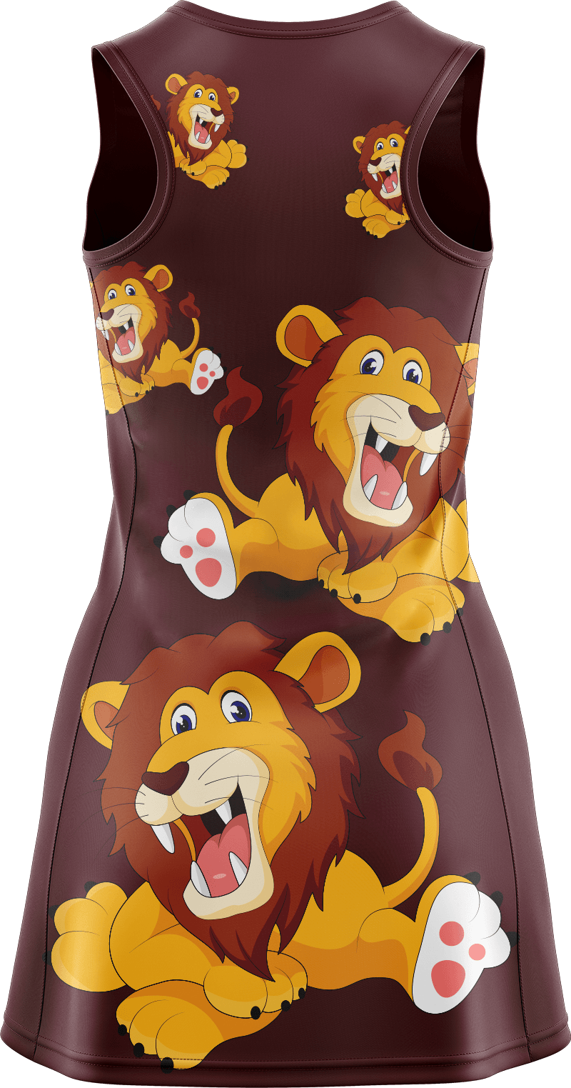 Leo Lion Ladies Mini Dress - fungear.com.au