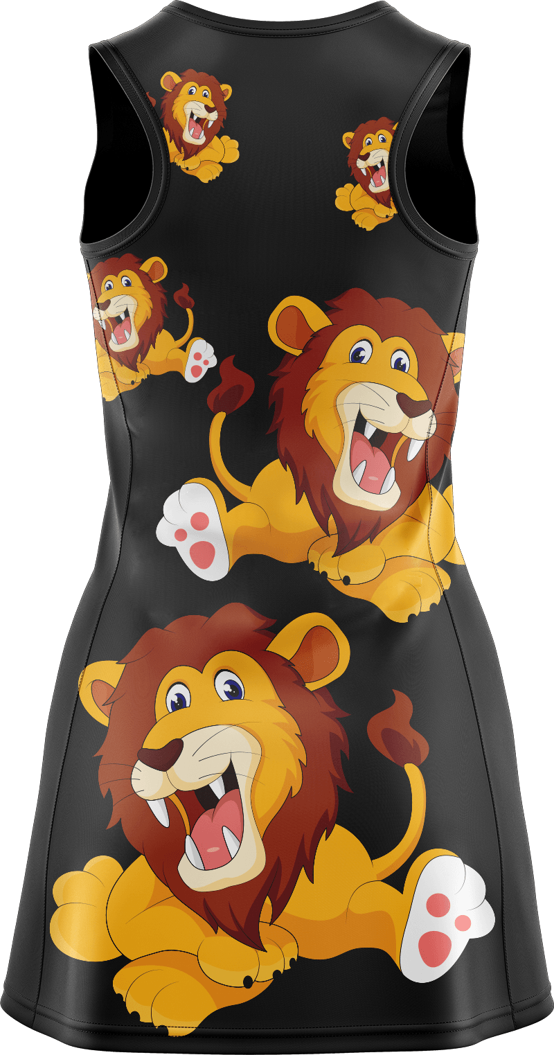 Leo Lion Ladies Mini Dress - fungear.com.au