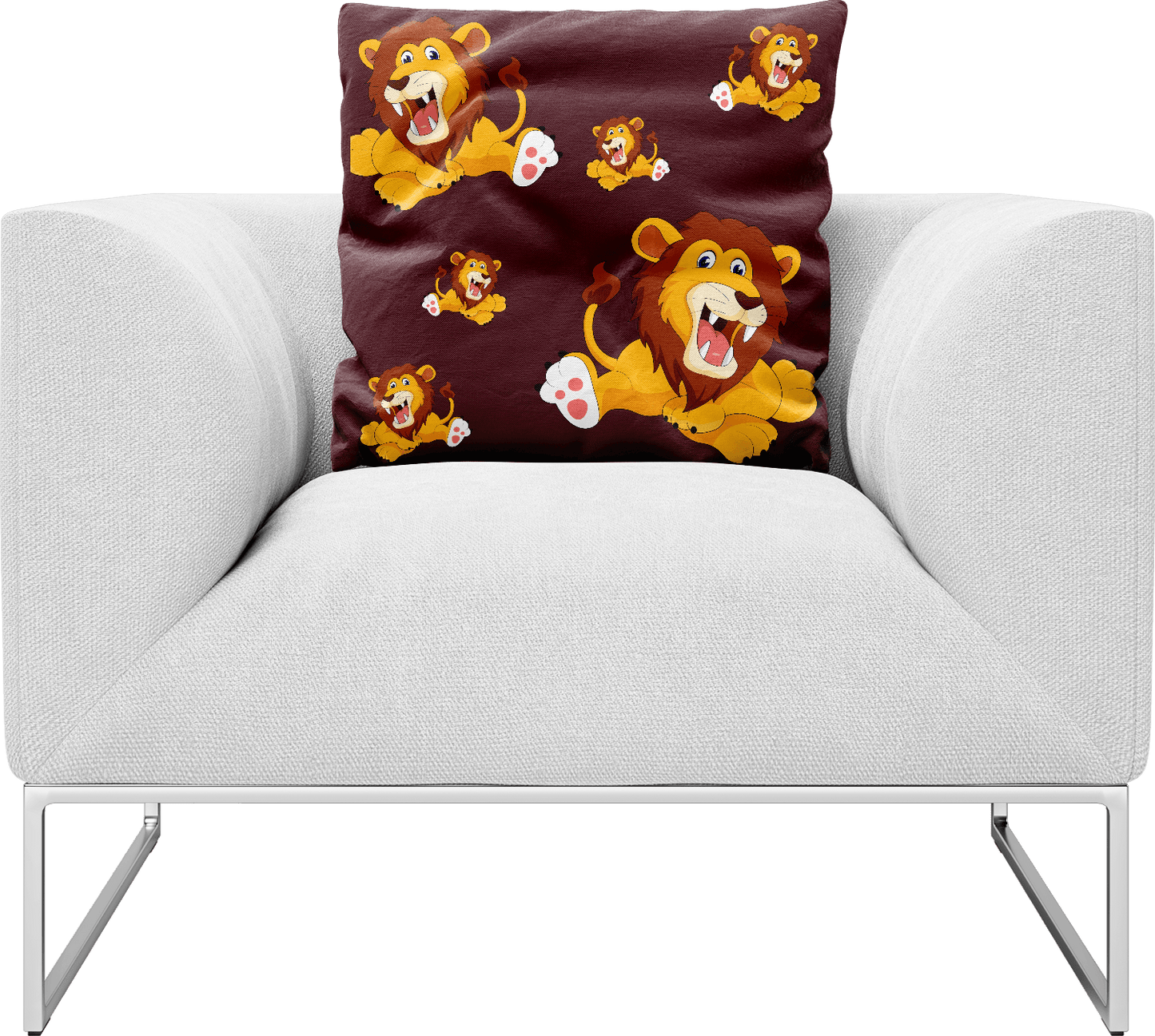 Leo Lion Pillows Cushions - fungear.com.au