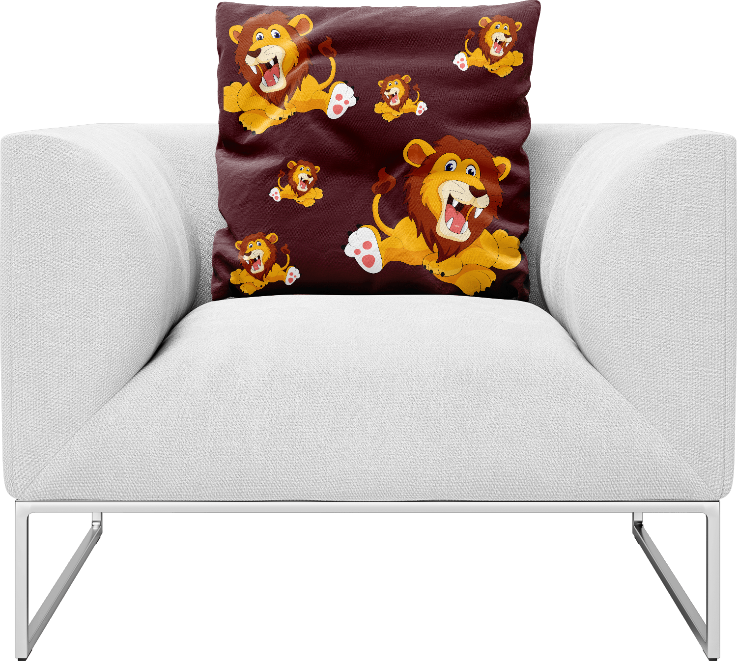 Leo Lion Pillows Cushions - fungear.com.au