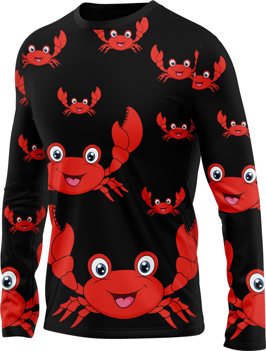 Maddy MudCrab Rash T-Shirt Long Sleeve - fungear.com.au