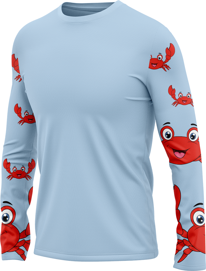 Maddy MudCrab Rash T-Shirt Long Sleeve - fungear.com.au