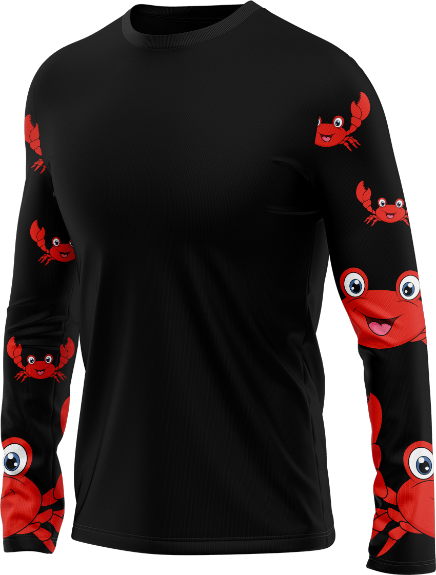 Maddy MudCrab Rash T-Shirt Long Sleeve - fungear.com.au
