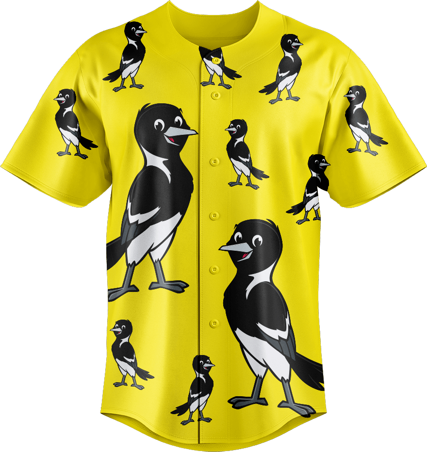 Magic Magpie Baseball Jerseys - fungear.com.au