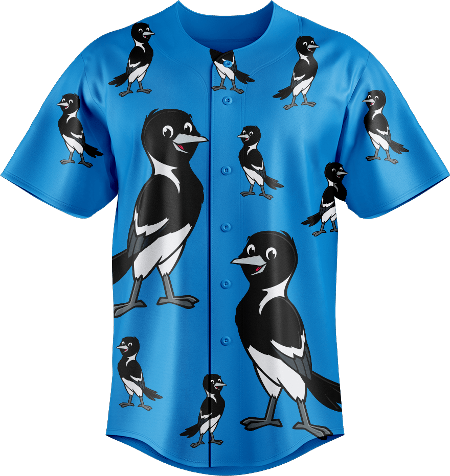 Magic Magpie Baseball Jerseys - fungear.com.au