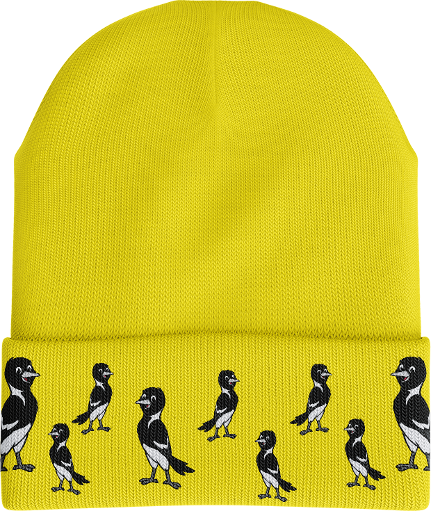 Magic Magpie Beanie - fungear.com.au