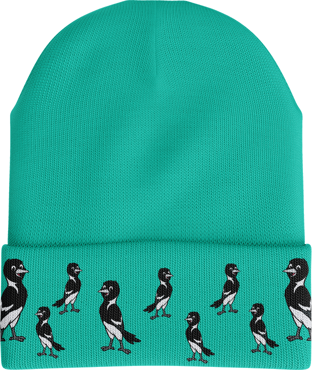 Magic Magpie Beanie - fungear.com.au