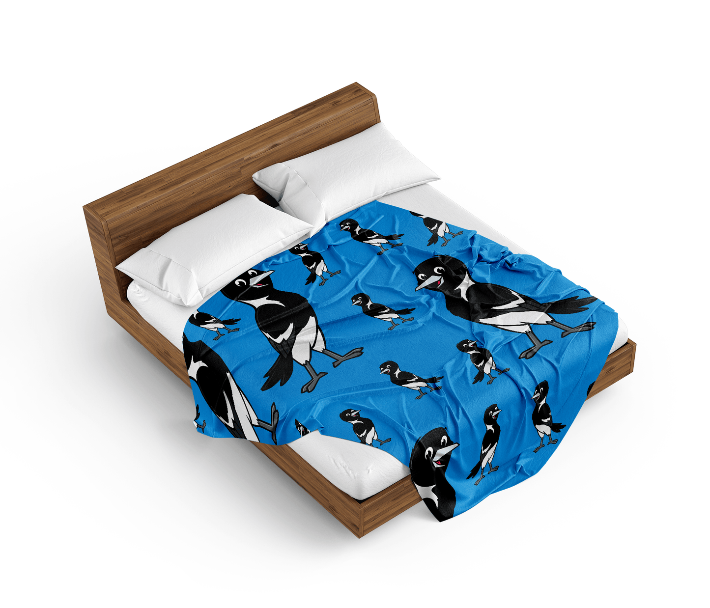 Magic Magpie Doona + Pillow - fungear.com.au