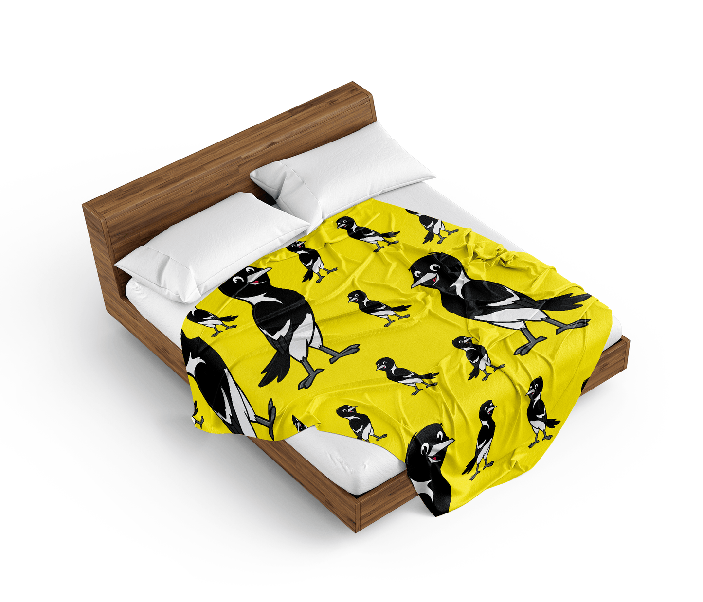Magic Magpie Doona + Pillow - fungear.com.au
