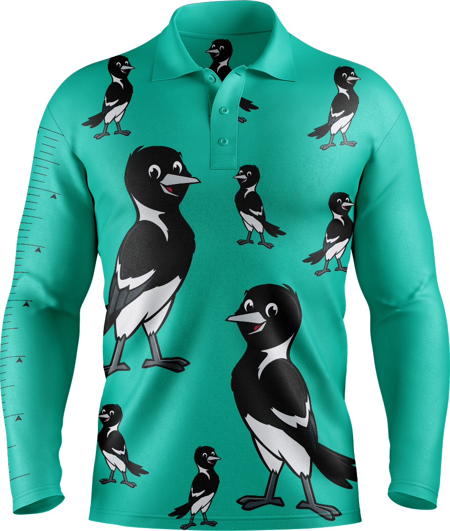 Magic Magpie Fishing Shirts - fungear.com.au