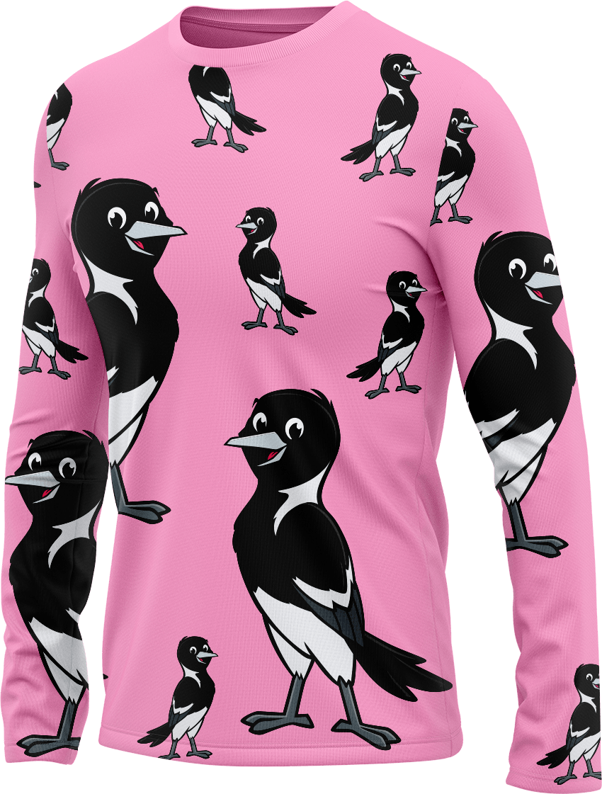 Magic Magpie Rash Shirt Long Sleeve - fungear.com.au