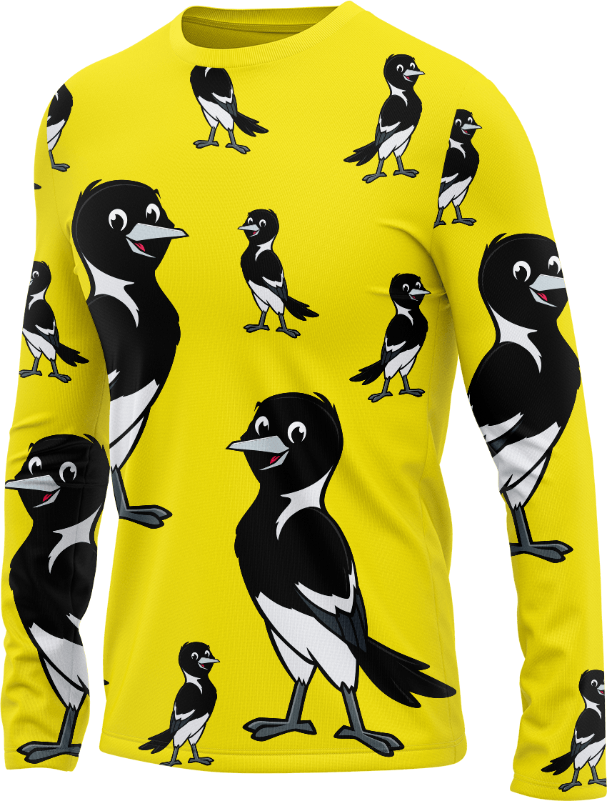 Magic Magpie Rash Shirt Long Sleeve - fungear.com.au