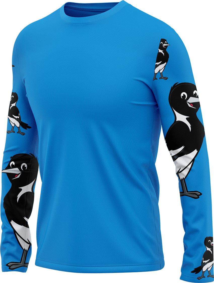 Magic Magpie Rash Shirt Long Sleeve - fungear.com.au