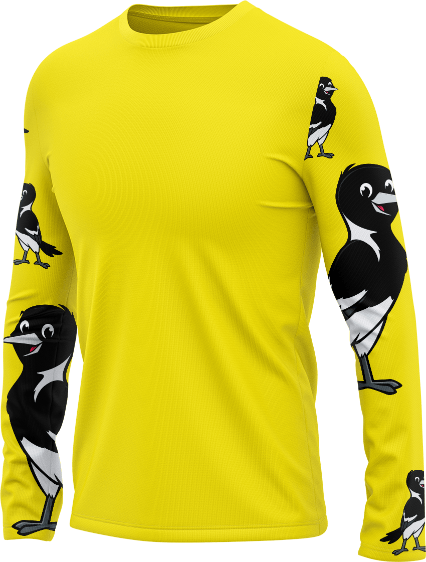 Magic Magpie Rash Shirt Long Sleeve - fungear.com.au