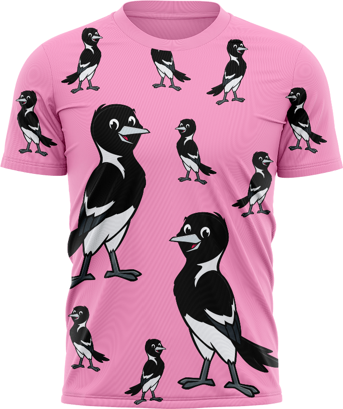 Magic Magpie T shirts - fungear.com.au