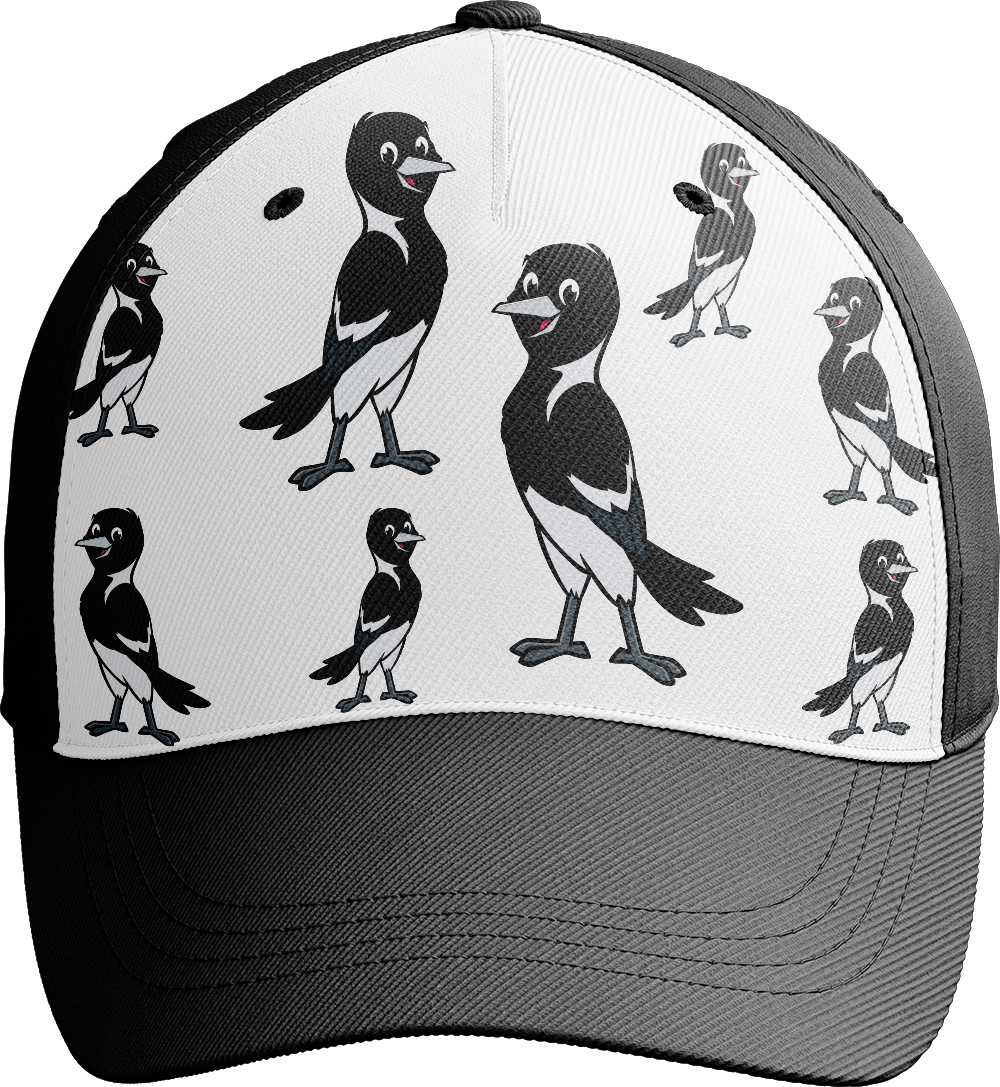 Magic Magpie Trucker Cap - fungear.com.au
