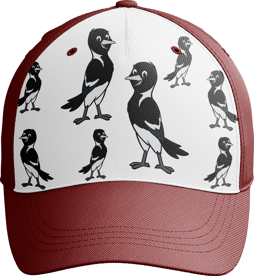 Magic Magpie Trucker Cap - fungear.com.au