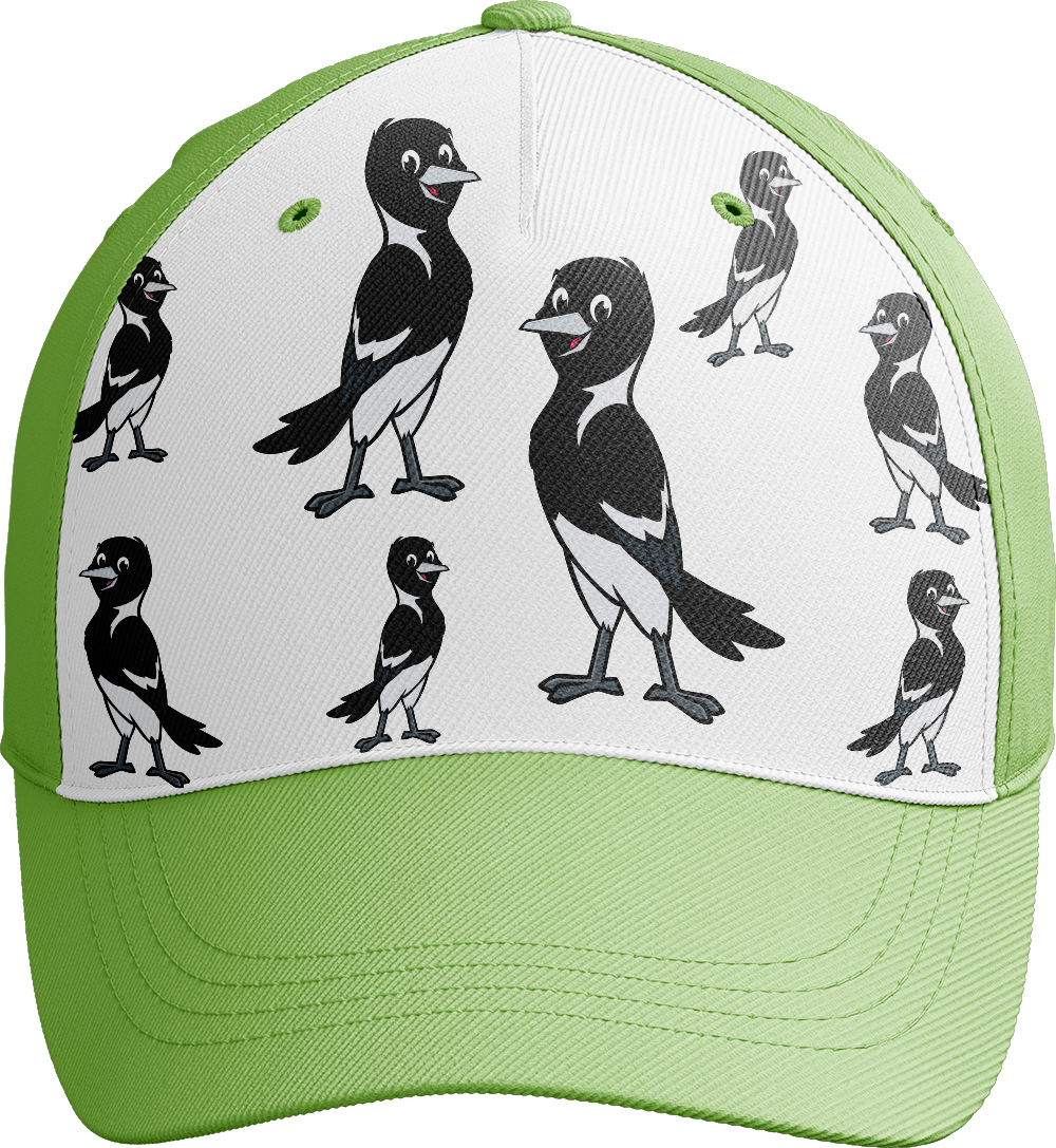 Magic Magpie Trucker Cap - fungear.com.au