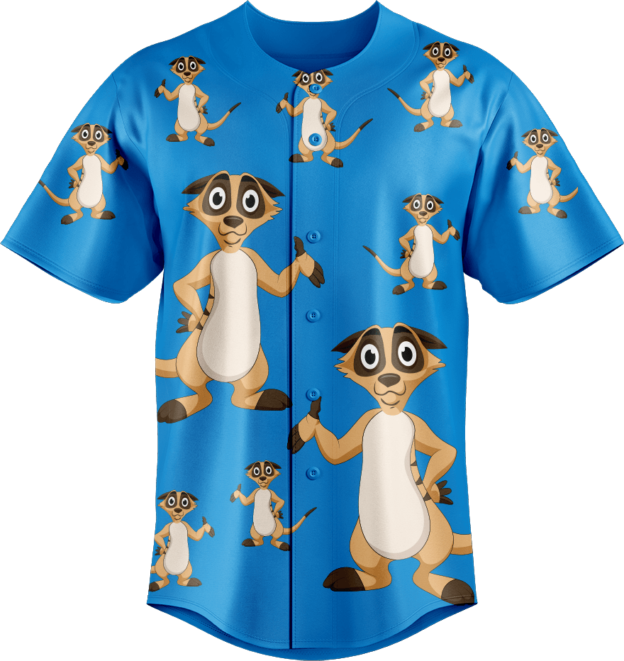 Magnifique Meerekat Baseball Jerseys - fungear.com.au