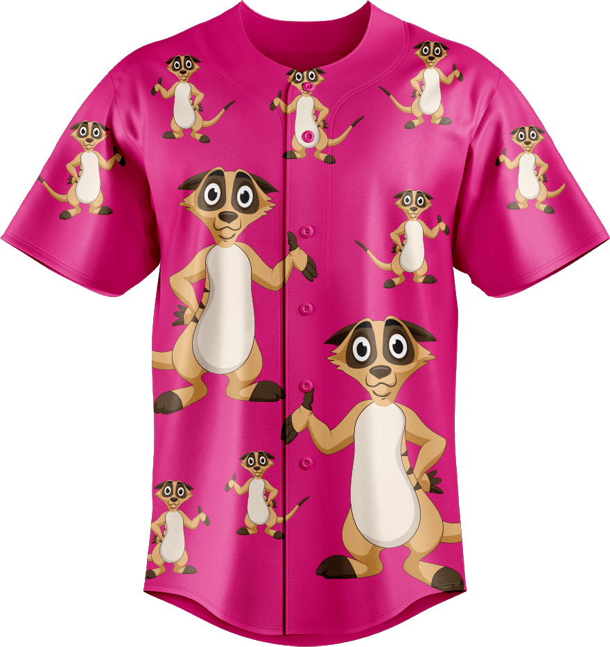 Magnifique Meerekat Baseball Jerseys - fungear.com.au
