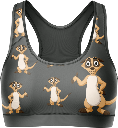 Magnifique Meerekat Crop Top - fungear.com.au