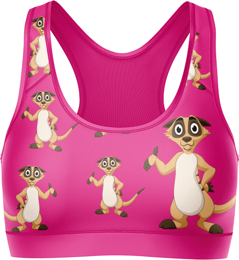 Magnifique Meerekat Crop Top - fungear.com.au