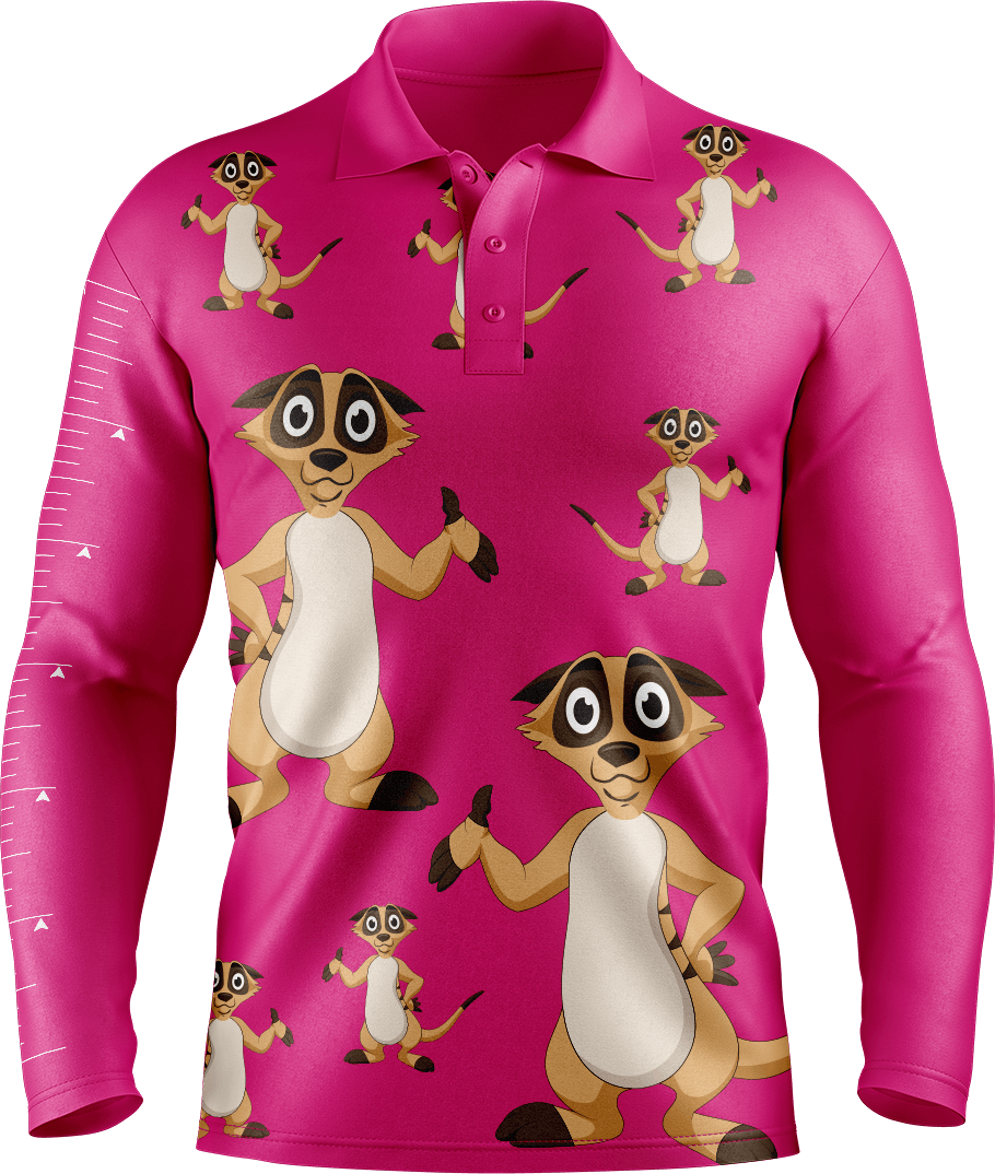 Magnifique Meerekat Fishing Shirts