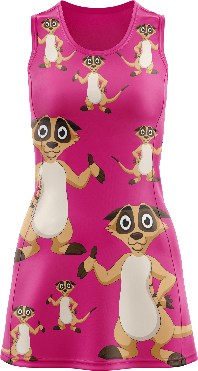 Magnifique Meerekat Ladies Mini Dress - fungear.com.au