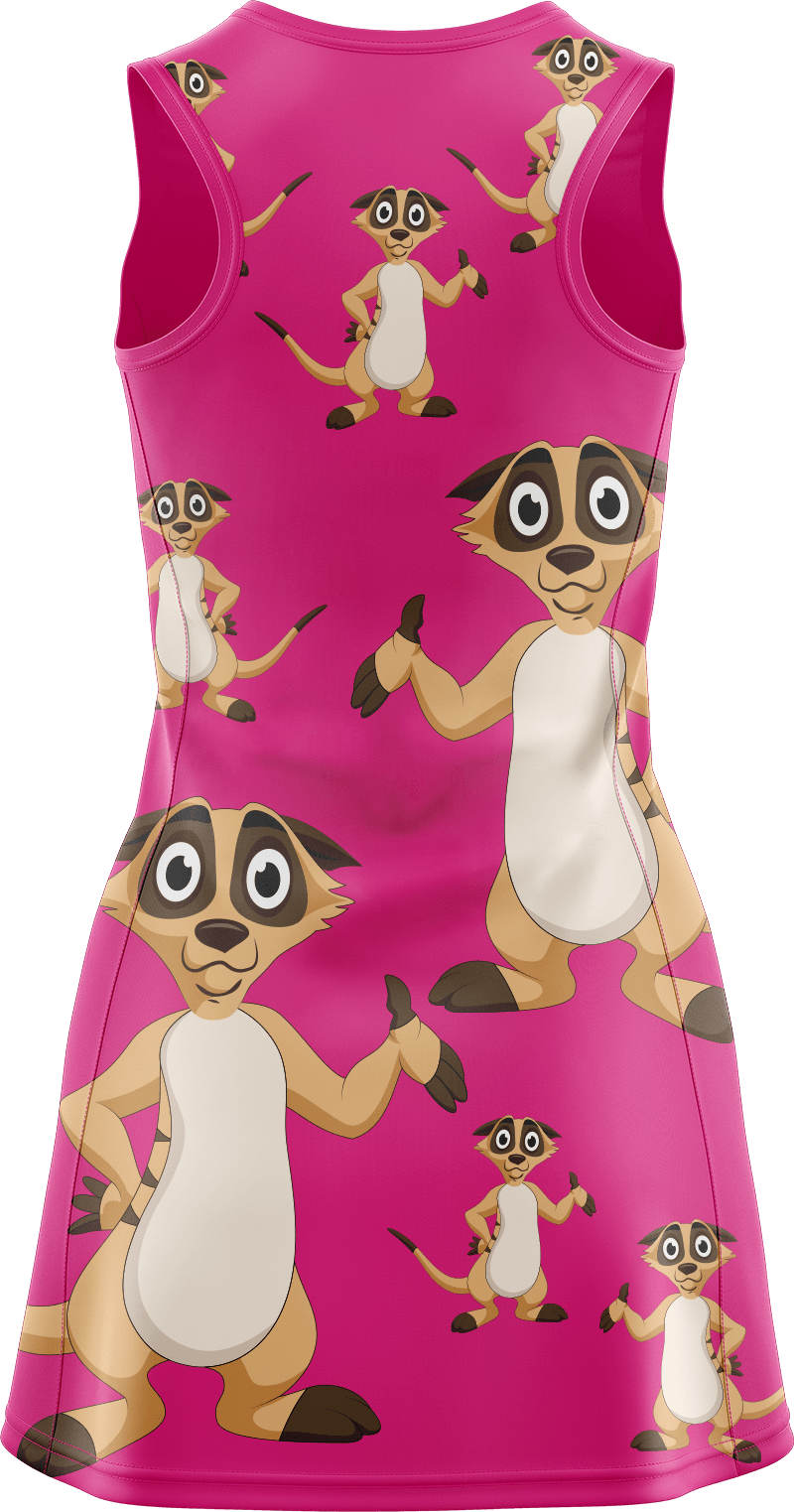 Magnifique Meerekat Ladies Mini Dress - fungear.com.au